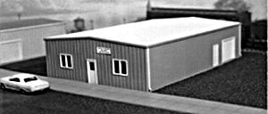 Pike-Stuff Multi Purpose Building Kit HO Scale Model Railroad Building #5005