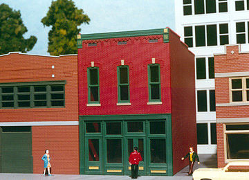 Pike-Stuff Old Indian Tobacco Shop Kit HO Scale Model Railroad Building #6014