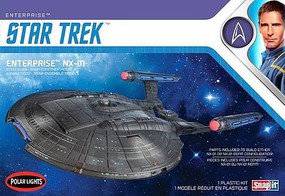Polar-Lights Star Trek USS Enterprise NX01 (Snap) Plastic Model Spacecraft kit 1/1000 Scale #966m