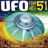 Polar-Lights UFO from Area 51 Plastic Model Spacecraft kit 1/48 Scale #982