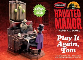 Polar-Lights Haunted Manor Play It Again Tom Organ Diorama Set Plastic Model Celebrity Kit 1/12 #984