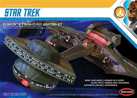 Polar-Lights Star Trek Klingon Ktinga Lighting Kit Plastic Model Accessory Kit 1/350 Scale #mka31