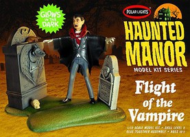 Polar-Lights Haunted Manor Flight of the Vampire Plastic Model Celebrity Figure Kit #pol977