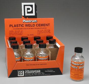 Plastruct Plastiweld (1) Plastic Model Cement #00002