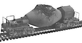 Plastruct Steel Mill Hot Metal ''Bottle'' Car Kit (Undecorated) HO Scale Model Railroad #1040