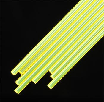 Plastruct Fluorescent Rod 3/32 (8) Model Scratch Building Plastic Rods #90282