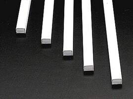 thumbnail image 2 of 10-Pack ABS Styrene Plastic Rectangular Square Tubes – 4mm – For Model Building & Layouts 2 of 6