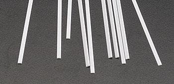 Plastruct Rectangle Strip Styrene .020x.060x10 (10) Model Scratch Building Plastic Strips #90723