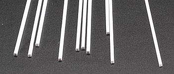 Plastruct Square Rod Styrene .060 (10) Model Scratch Building Plastic Rods #90750