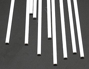 Plastruct Rectangle Strip Styrene .060x1/8x10 (10) Model Scratch Building Plastic Strips #90756