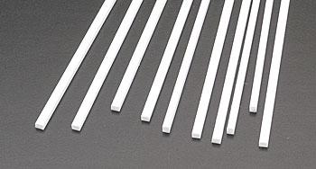 Plastruct Rectangle Strip Styrene .080x1/8x10 (10) Model Scratch Building Plastic Strips #90766