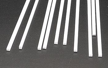 Plastruct Rectangle Strip Styrene .100x1/8x10 (10) Model Scratch Building Plastic Strips #90776