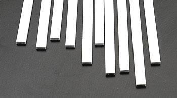 Plastruct Rectangle Strip Styrene .100x1/4x10 (10) Model Scratch Building Plastic Strips #90779