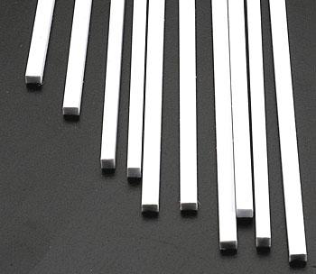 Plastruct Rectangle Strip Styrene 1/8x5/32x10 (10) Model Scratch Building Plastic Strips #90787