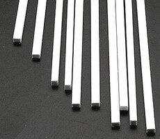 Plastruct Rectangle Strip Styrene 1/8x5/32x10 (10)
