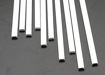Plastruct Rectangle Strip Styrene 1/8x1/4x10 (10) Model Scratch Building Plastic Strips #90789