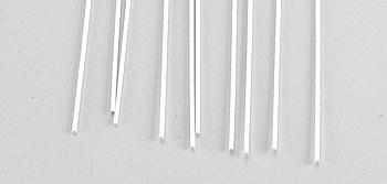 Plastruct Round Rod Styrene .035x10 (10) Model Scratch Building Plastic Rods #90854