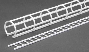 Plastruct Styrene Safety Cage and Ladder Model Scratch Building Plastic Supplies #90975