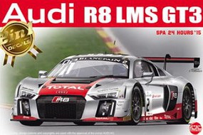 Platz-Model 1/24 Audi R8 LMS GT3 2015 SPA 24-Hour Race Car (New Tool)