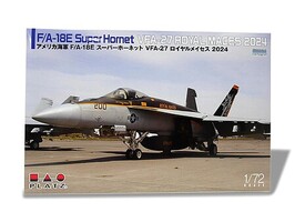 Platz-Model U.S.NAVY F/A-18E Super Hornet VFA-27 Royal Maces