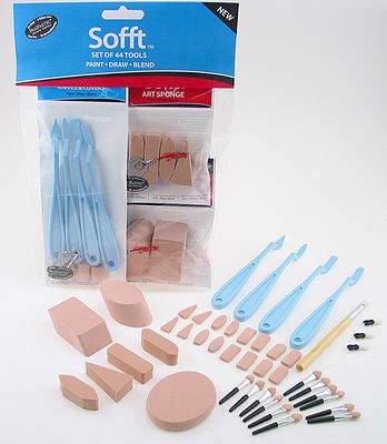 Panpastel Sofft Combination Tool Set Hobby and Model Craft Paint Supply #69100