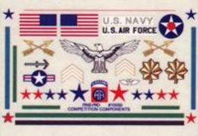Military Mini Decals