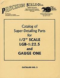Precision-Scale 1/2 & 3/8 Cat complete - G-Scale