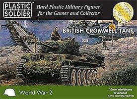 Plastic-Soldier WWII British Cromwell Tank (5) Plastic Model Tank Kit 15mm #1526