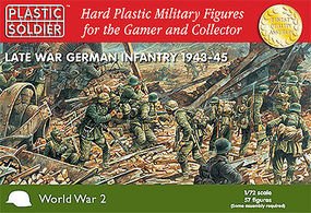 Plastic-Soldier Late WWII German Infantry 1943-45 (57) Plastic Model Military Figure 1/72 Scale #7202