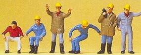 Preiser People Working Crane Operators (6)