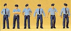 Preiser Firemen Assorted German (6)