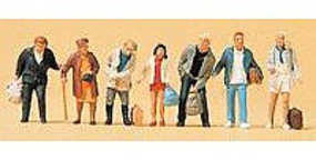 Preiser Pedestrians Standing Commuters (6)