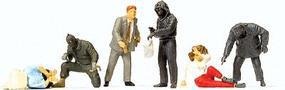 Preiser Pedestrians - Robbers & Victims (6)