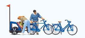 Preiser Family Getting Ready for Bicycle Ride