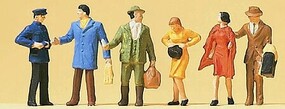 Preiser Passengers - Travelers Standing