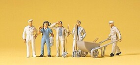 Preiser People Working Workmen w/Accessories (5)