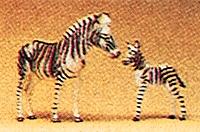 Preiser Zebras Model Railroad Figures HO Scale #20387