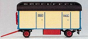 Preiser Krone Circus Wagon Toilets HO Scale Model Railroad Vehicle #21025
