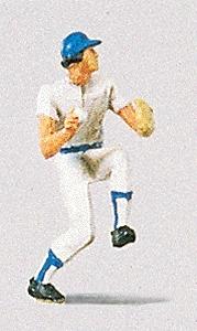 miniature baseball player figurines