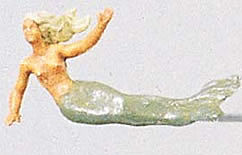 Preiser Mermaid #1 Model Railroad Figure HO Scale #29012
