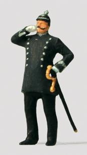 Preiser 28236 Polizisten-Figur – Detailreich, Blau, Für Sammler & Modellbau