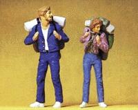 Preiser Young Travelers Model Railroad Figures G Scale #45029