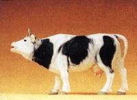 Preiser Cow Mooing with Mouth Open Model Railroad Figure 1/25 Scale #47002