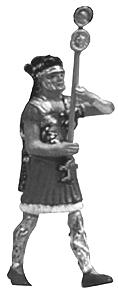 Preiser Standard Roman Bearer Marching with Red Ensign Model Railroad Figure 1/25 Scale #50206