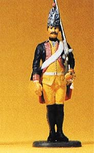 Preiser Prussian Army Grenadier with Musket On Shoulder Model Railroad Figure 1/24 Scale #54122