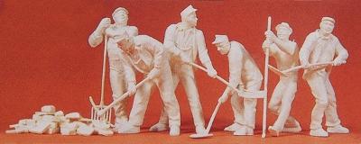 Preiser Workers 1939-45 Model Railroad Figures 1/35 Scale #64010