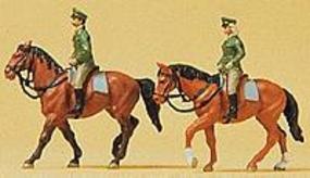 Preiser German Mounted Police Model Railroad Figures N Scale #79139