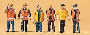 Preiser City Workers Model Railroad Figures N Scale #79154