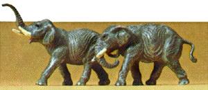 Preiser Elephants Model Railroad Figures N Scale #79710
