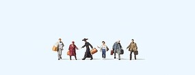 Preiser Hurrying Passengers (6)
